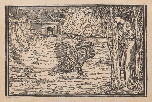 Psyche helped by Jove’s eagle