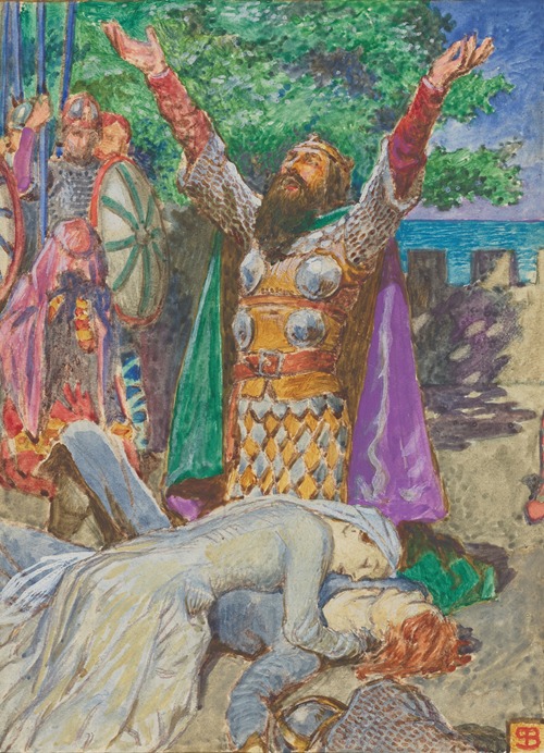 ‘Dead Together! All are Dead!’; An illustration to ‘Tristan und Isolde’