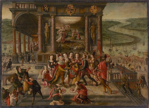 Allegorie van de overgave van Antwerpen in 1585