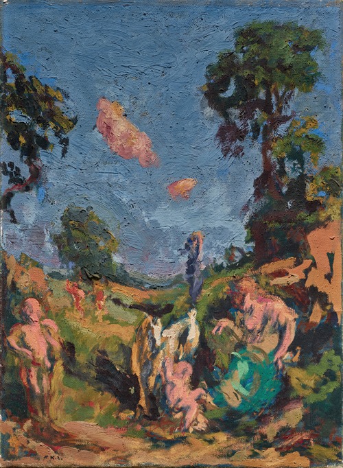 Esquisse pour ‘L’Enfance de Jupiter’