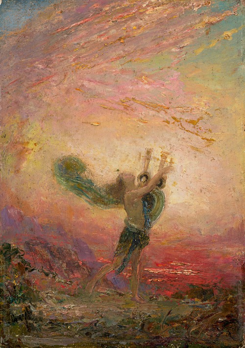 Orpheus with the lyre