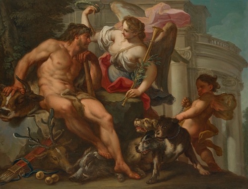 Hercules Crowned by Fame