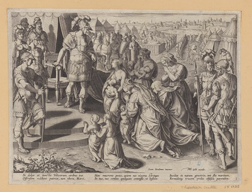 Veturia and Volumnia Begging Coriolanus