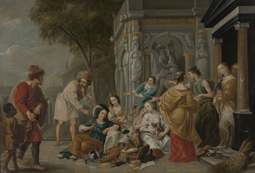 Achilles discovered among the Daughters of Lycomedes