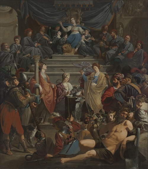 Allegory of the Second Bench of Aldermen of ‘Gedele’