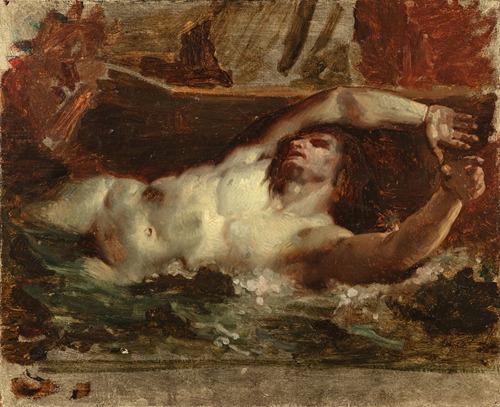 The Barque of Dante (After Delacroix)