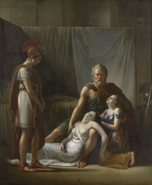 The Death of Belisarius’ Wife (1817)