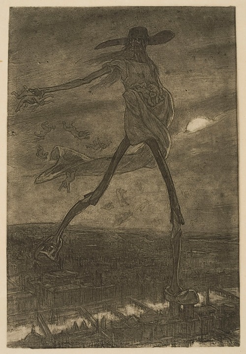 Satan Sowing Rye-Grass (Satan semant l’ivraie) (1882)