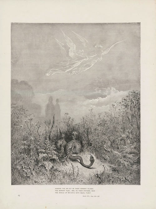 The vision of Purgatory and Paradise by Dante Alighieri Pl.01 (1900)