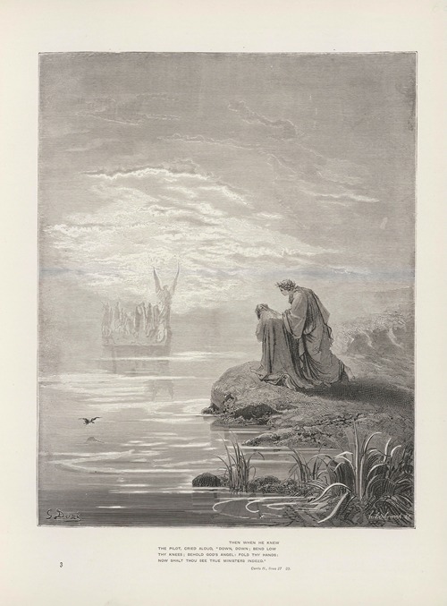 The vision of Purgatory and Paradise by Dante Alighieri Pl.04 (1900)