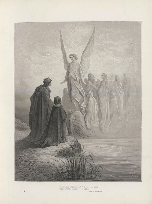 The vision of Purgatory and Paradise by Dante Alighieri Pl.05 (1900)
