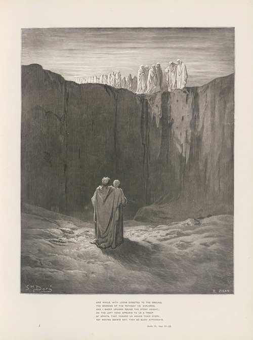 The vision of Purgatory and Paradise by Dante Alighieri Pl.06 (1900)