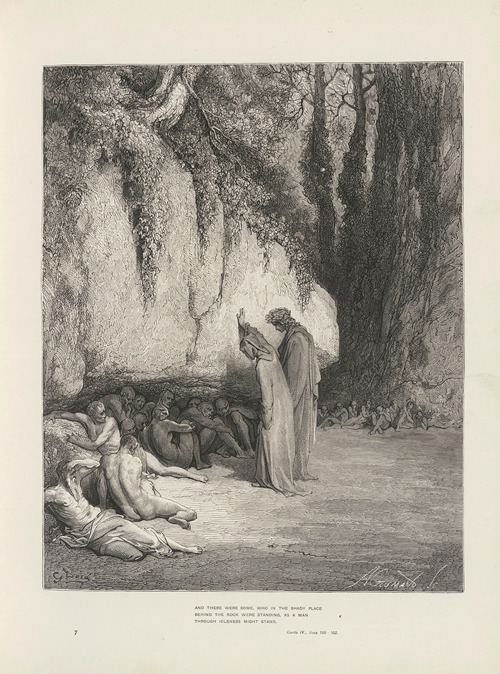 The vision of Purgatory and Paradise by Dante Alighieri Pl.08 (1900)