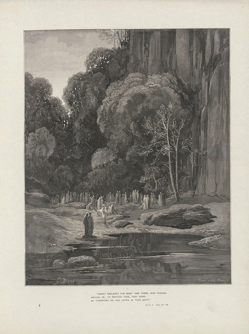 The vision of Purgatory and Paradise by Dante Alighieri Pl.09 (1900)