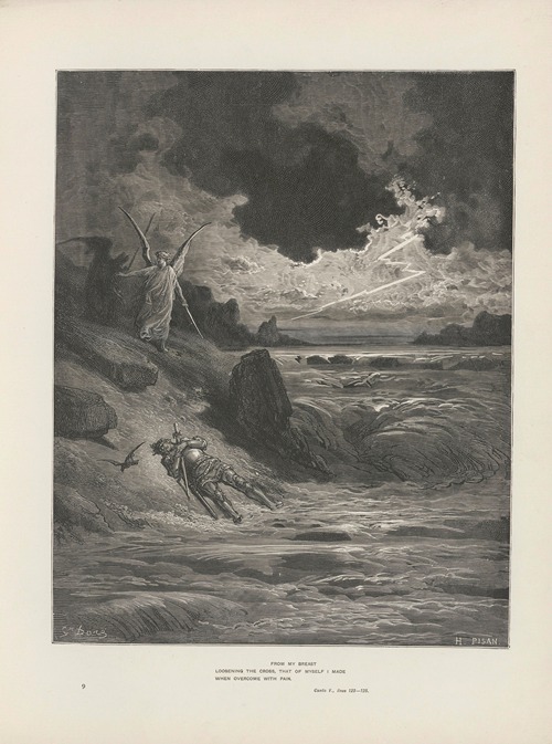 The vision of Purgatory and Paradise by Dante Alighieri Pl.10 (1900)