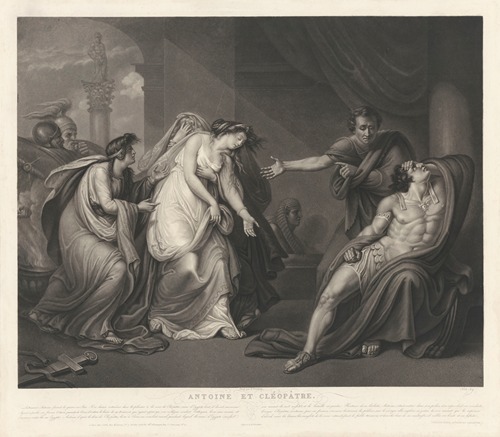 Antoine et Cléopâtre (after Henry Tresham) (1830)