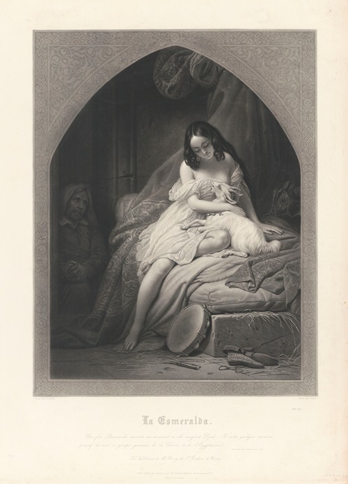 La Esmeralda (after Charles Auguste de Steuben) (1840)