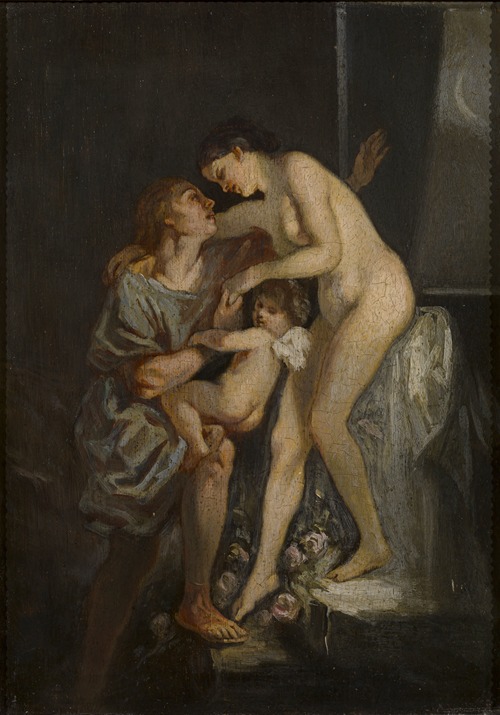 Pygmalion and Galatea (1855)