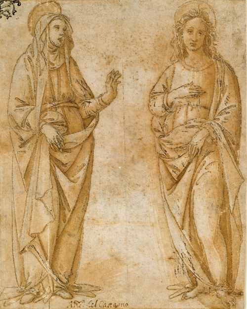 The Virgin and Saint John the Evangelist (about 1500)