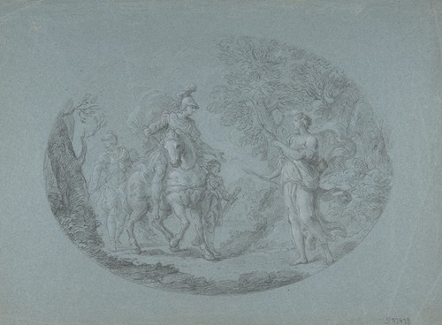 Venus Disguised as a Huntress Appears to Aeneas (Aeneid I; 305 ff.)