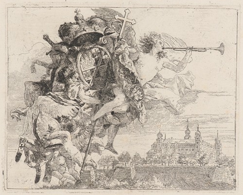 Arms of Carl Philipp von Greiffenflau, Prince-Bishop of Wurzburg