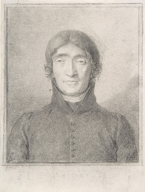 Portrait of the Poet Friedrich Ludwig Zacharias Werner