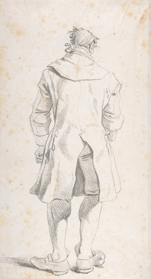 Caricature of Joseph-Benoît Suvée