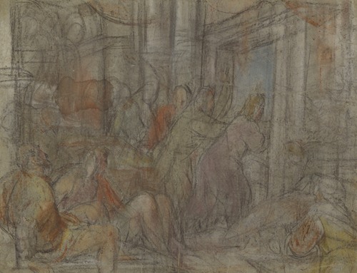 Christ Driving the Money Changers from the Temple
