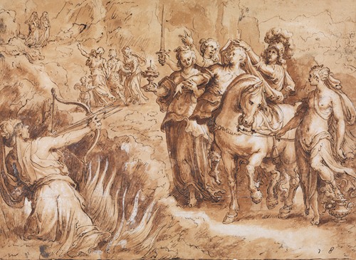 Allegory of the Course of Human Life (Choosing Virtue)