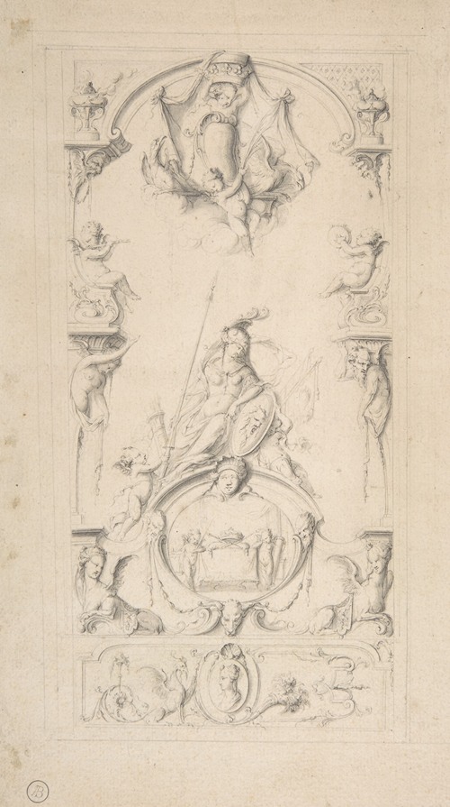 Study for an Ornamental Panel