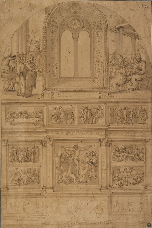 Project for a Wall Decoration (1522)