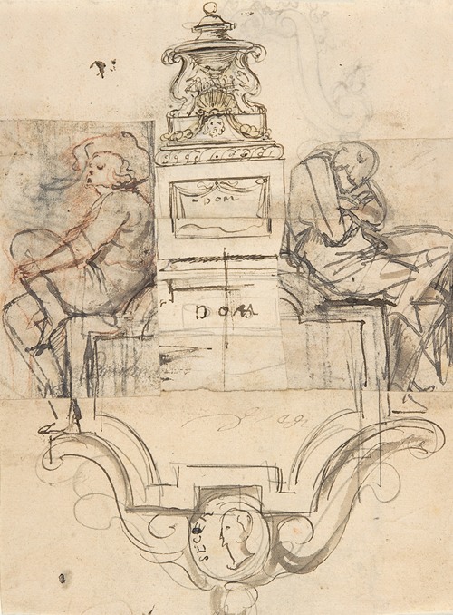 Design for a sepulchral monument