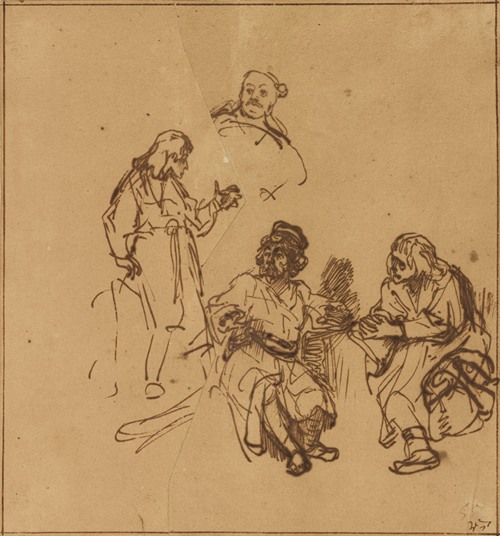 Joseph in Prison Interpreting the Dreams of Pharoah’s Baker and Butler