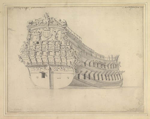 The French Vessel ‘Courtisan’