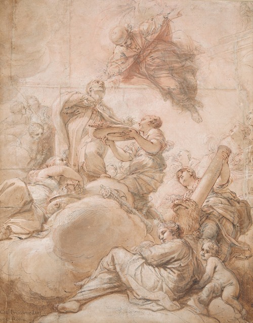 Allegory of the Elevation of Cardinal Deacon Oddone Colonna to the Papal Chair as Pope Martin V