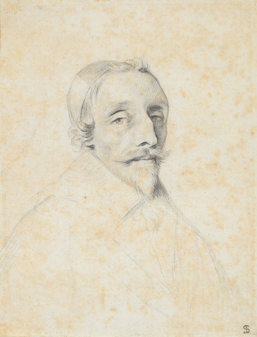 Portrait of Armand Jean du Plessis, Duke and Cardinal de Richelieu