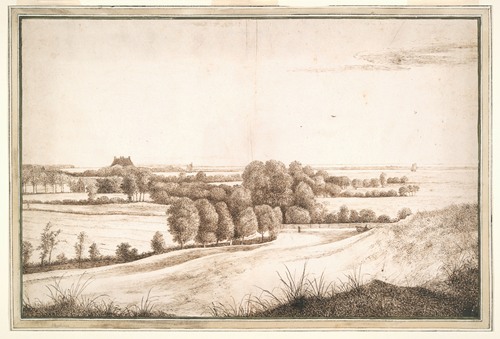 Panorama with a Country House before an Inland Sea