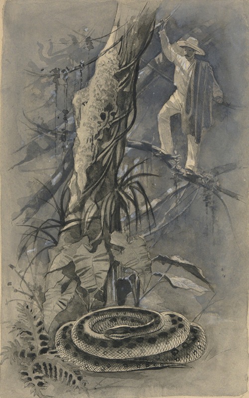 And Then I Saw Him Coiled All in a Heap (‘The Capture of a Great Serpent’ in St. Nicholas)
