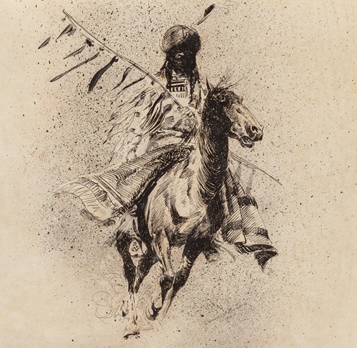 Beau” Pencil Drawing – Barb's Western Art