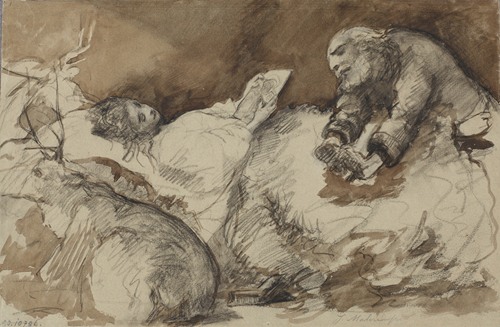 Death of Ellenai – Sketch Inspired by the Poem ‘Anhelli’ by Juliusz Słowacki