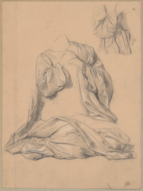 Study of the Robes of St Matthias to the Painting ‘Martyrdom of St Matthias’