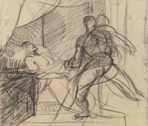 The Murder of Duncan – Macbeth with the Body (and Lady Macbeth Approaching)