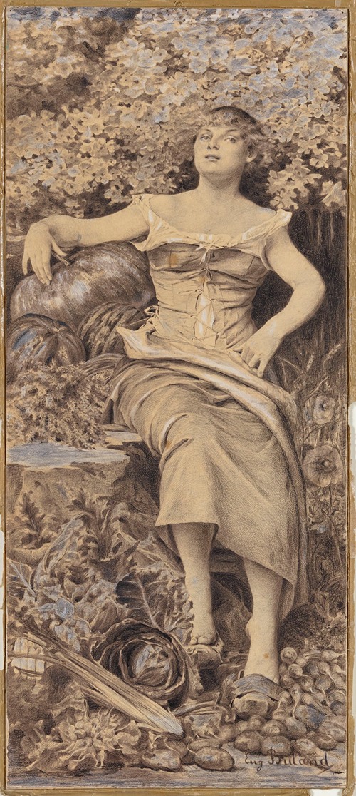 Etude pour la gravure [La Terre]