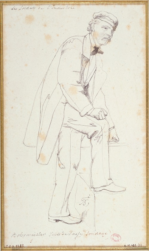 ‘Les soldats de l’industrie’, maître foreur du puits de Passy (1855-1861)