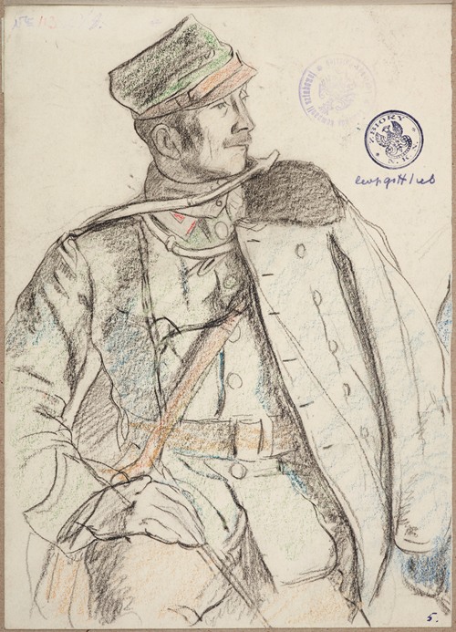 Chorąży Legionów Polskich [Alfred Wallner]