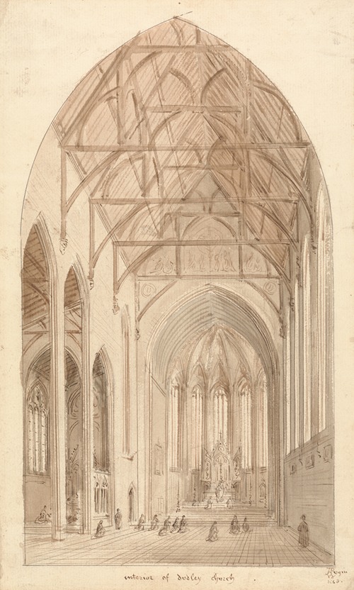 Our Blessed Lady and St Thomas of Canterbury; Perspective of the Interior