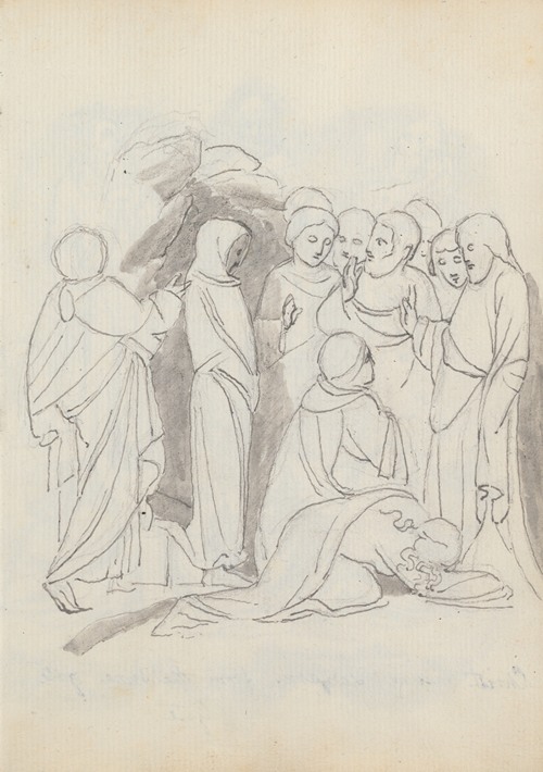 The Raising of Lazarus, from Lorenzo Ghiberti’s Baptistery Doors, Florence