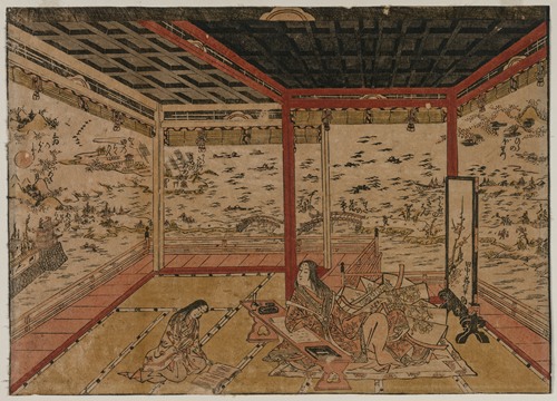 The Letter by Okumura Masanobu - Artvee