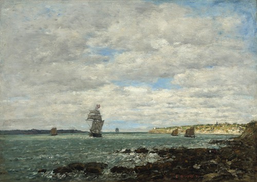 Coast of Brittany (1870)