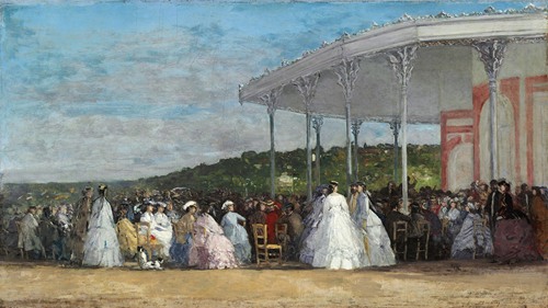 Concert at the Casino of Deauville (1865)